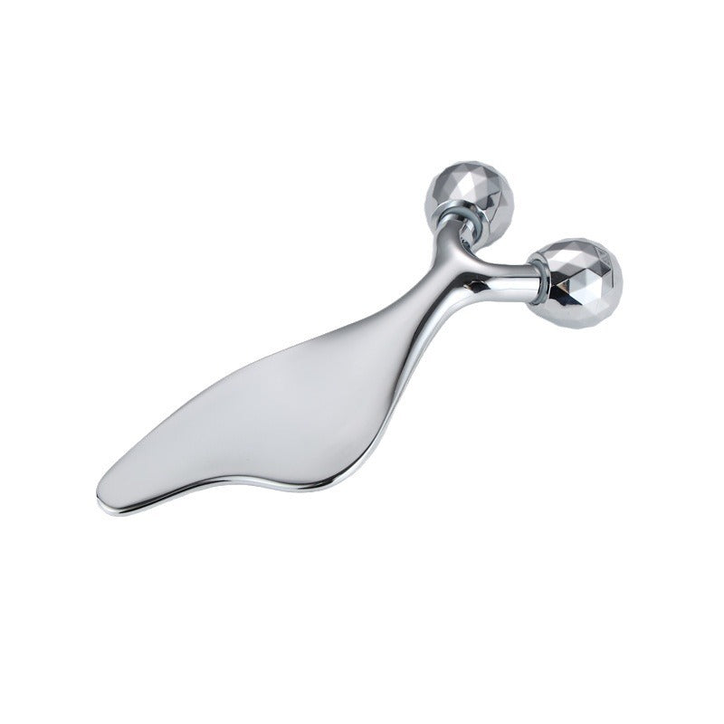 Eye Double-roller Metal Back Scratcher