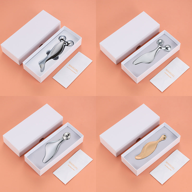 Eye Double-roller Metal Back Scratcher