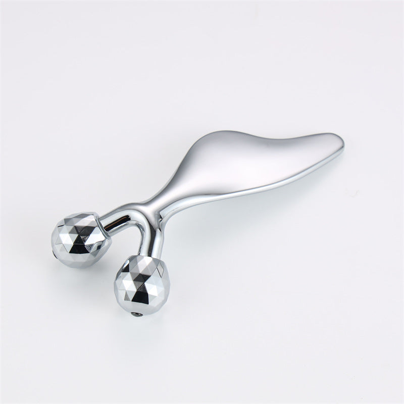 Eye Double-roller Metal Back Scratcher