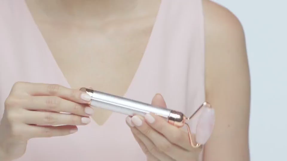 Electric Vibrating Natural Rose Quartz